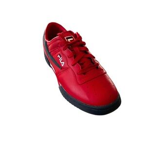 Fila Kids Red and Black Sneakers